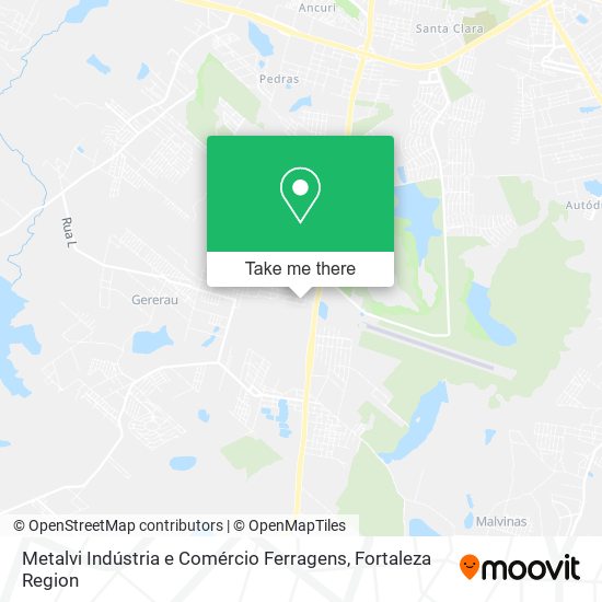 Metalvi Indústria e Comércio Ferragens map