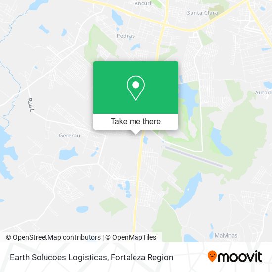 Earth Solucoes Logisticas map