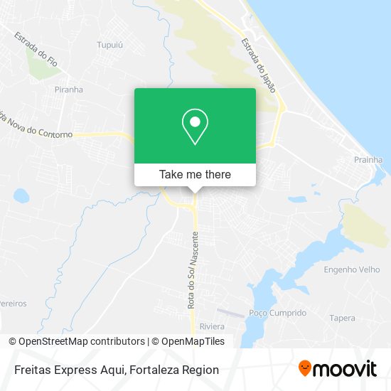 Freitas Express Aqui map