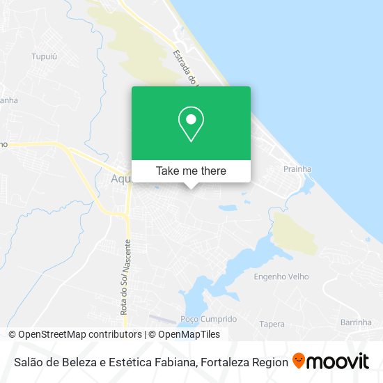 Salão de Beleza e Estética Fabiana map