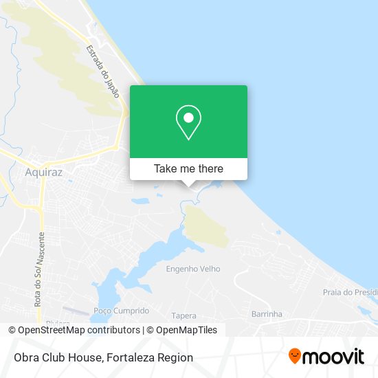 Obra Club House map