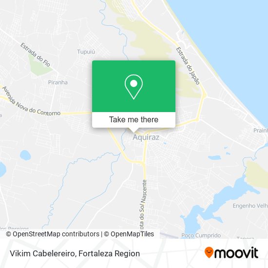 Mapa Vikim Cabelereiro