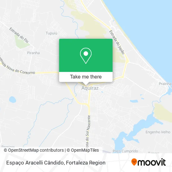 Espaço Aracelli Cândido map