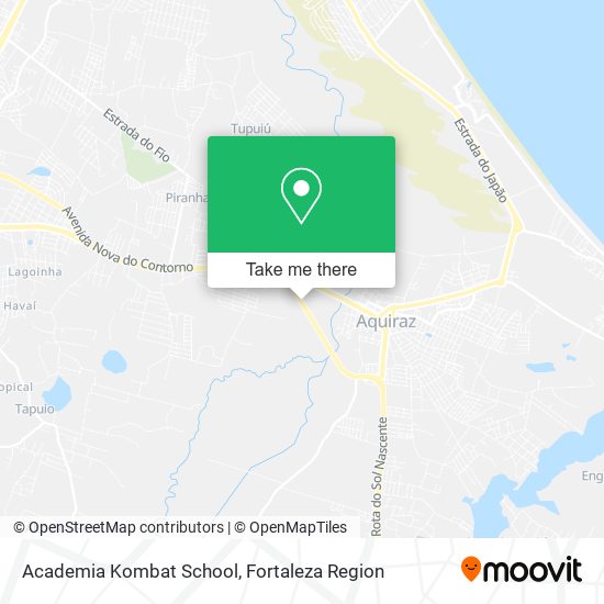 Academia Kombat School map