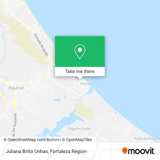 Juliana Brito Unhas map