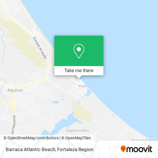 Barraca Atlantic Beach map