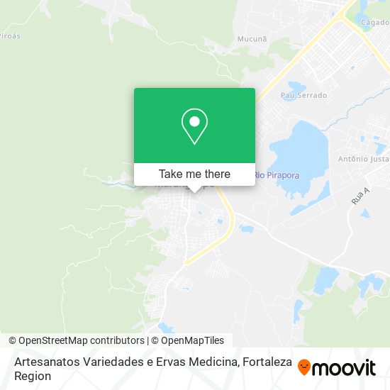 Artesanatos Variedades e Ervas Medicina map