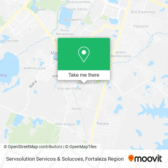 Servsolution Servicos & Solucoes map