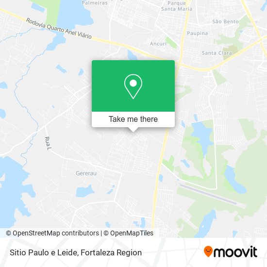 Sitio Paulo e Leide map