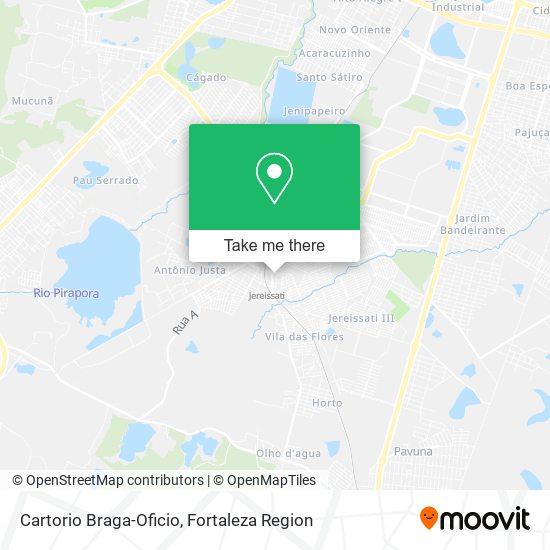 Cartorio Braga-Oficio map