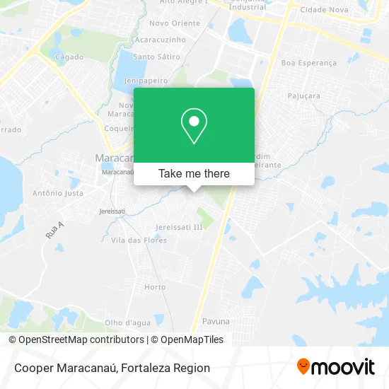Cooper Maracanaú map