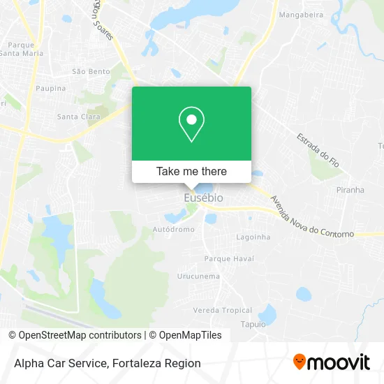 Alpha Car Service map