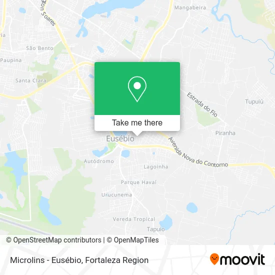 Microlins - Eusébio map