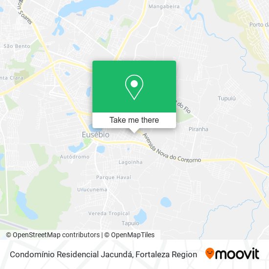 Mapa Condomínio Residencial Jacundá