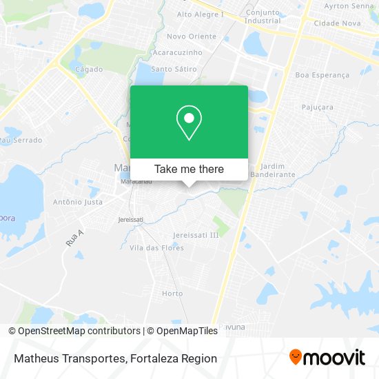 Matheus Transportes map