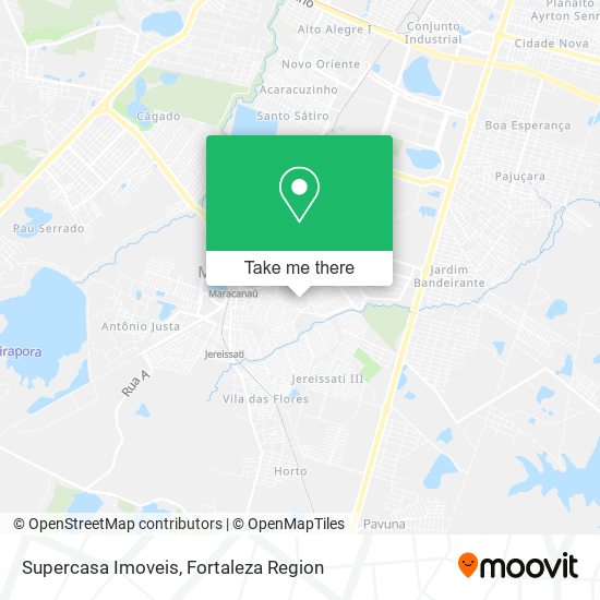 Supercasa Imoveis map