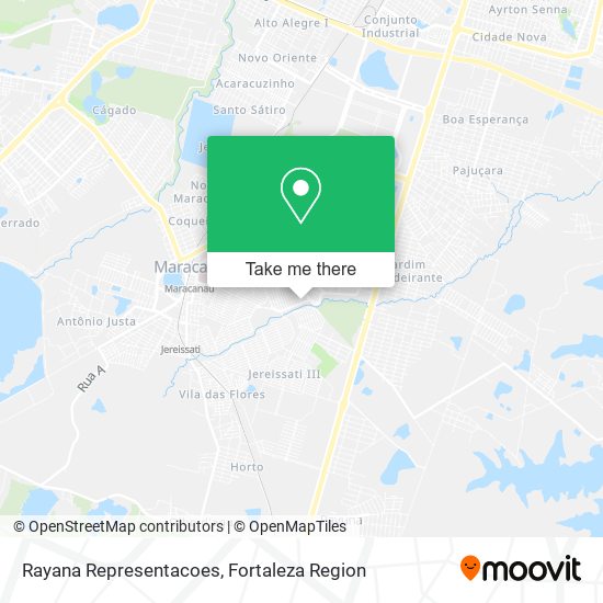 Rayana Representacoes map