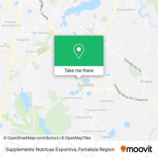 Supplements Nutricao Esportiva map