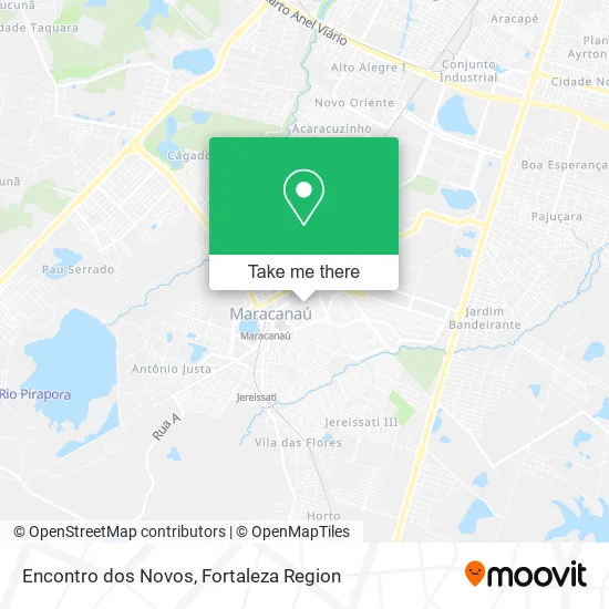 Encontro dos Novos map