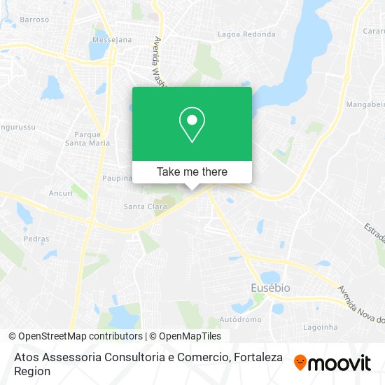 Mapa Atos Assessoria Consultoria e Comercio