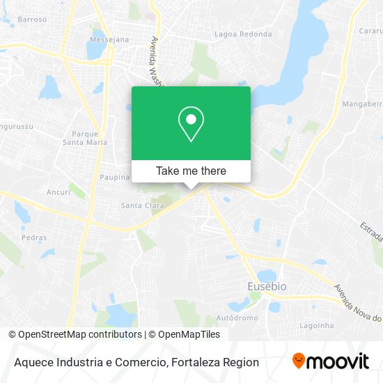 Aquece Industria e Comercio map