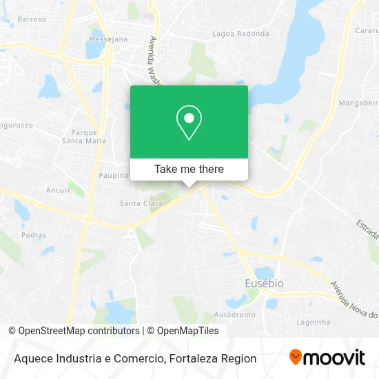 Aquece Industria e Comercio map