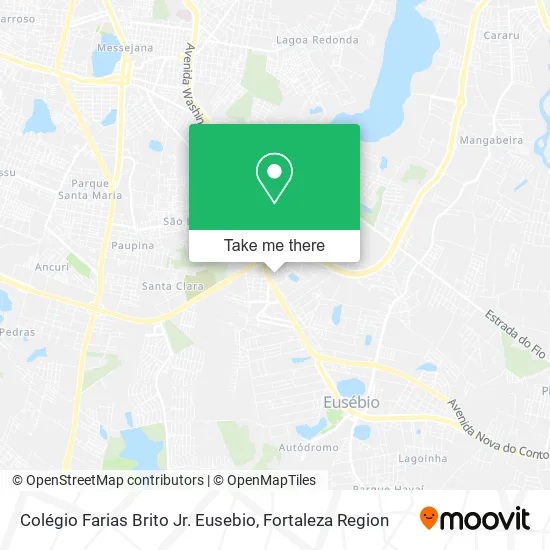 Colégio Farias Brito Jr. Eusebio map