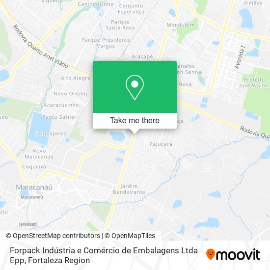 Mapa Forpack Indústria e Comércio de Embalagens Ltda Epp