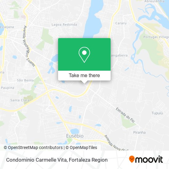 Condominio Carmelle Vita map