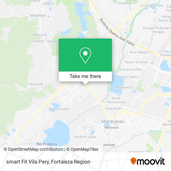 smart Fit Vila Pery map