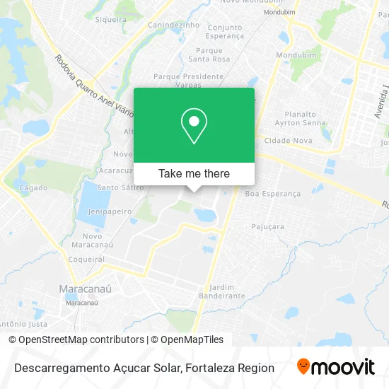 Descarregamento Açucar Solar map