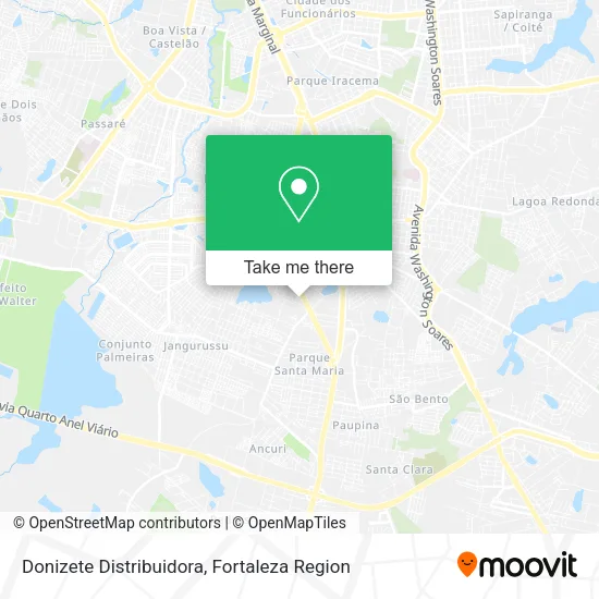 Donizete Distribuidora map