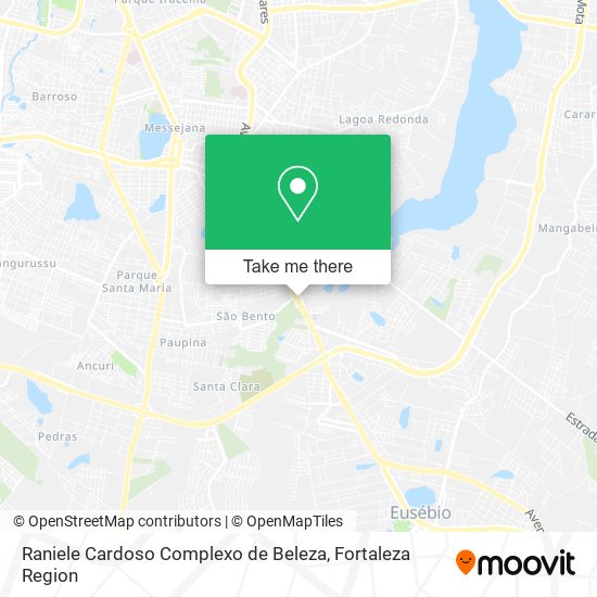 Mapa Raniele Cardoso Complexo de Beleza