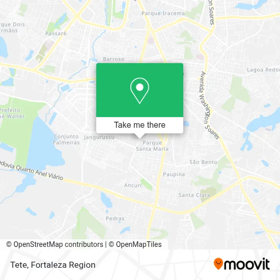Tete map