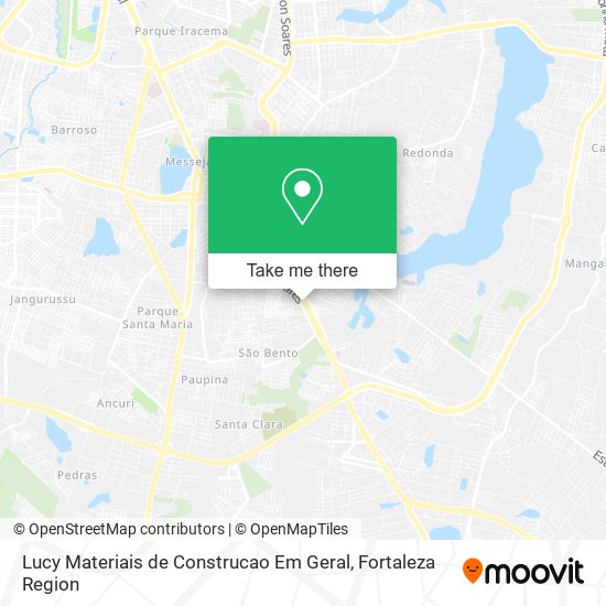 Lucy Materiais de Construcao Em Geral map