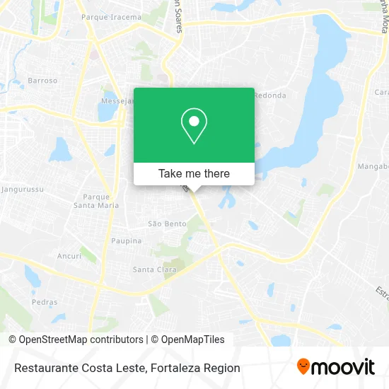 Restaurante Costa Leste map