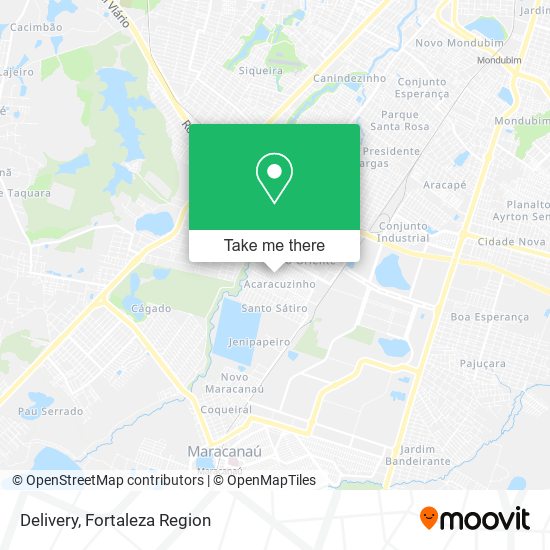 Delivery map