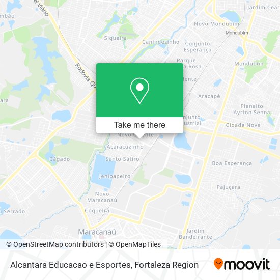 Alcantara Educacao e Esportes map