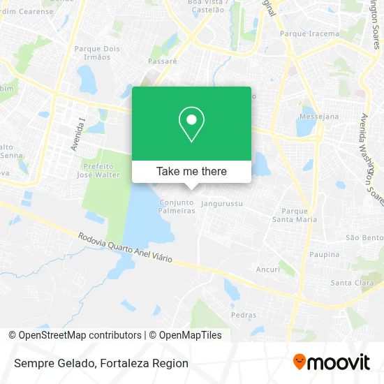 Sempre Gelado map