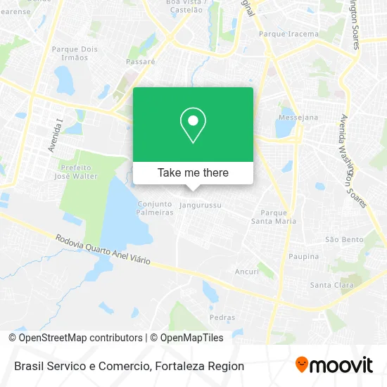 Brasil Servico e Comercio map