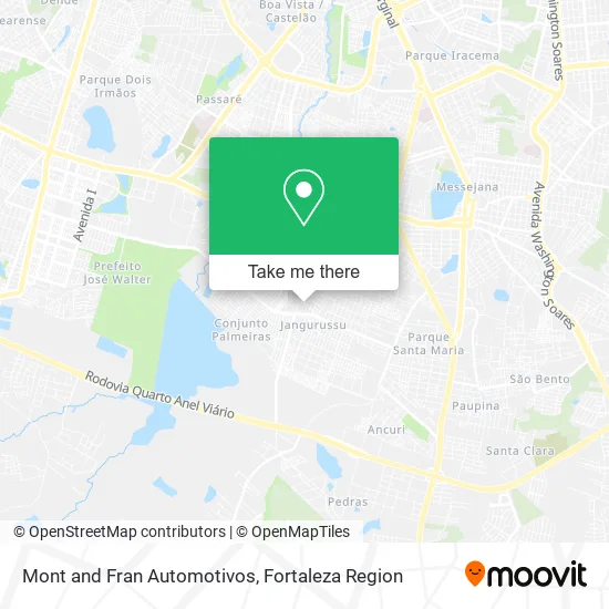 Mont and Fran Automotivos map