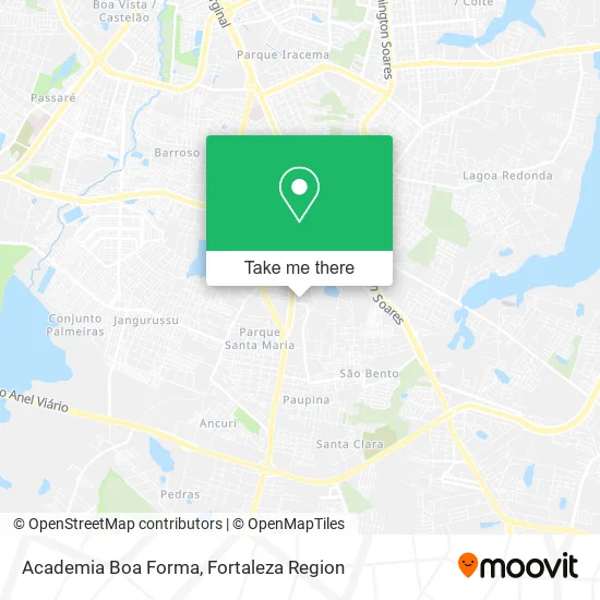 Academia Boa Forma map