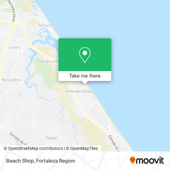 Beach Shop map