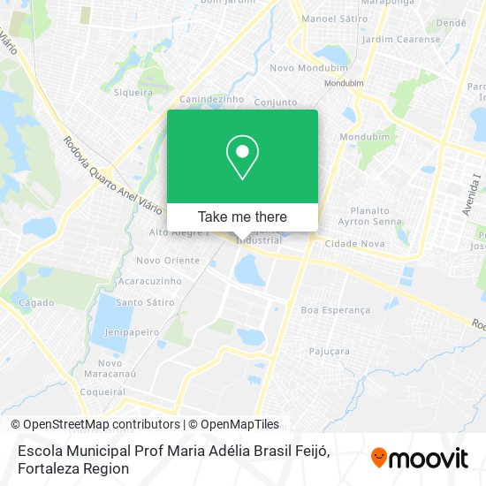 Escola Municipal Prof Maria Adélia Brasil Feijó map