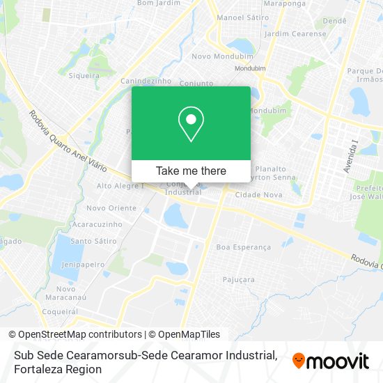 Mapa Sub Sede Cearamorsub-Sede Cearamor Industrial