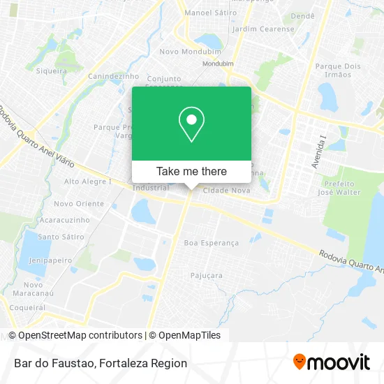 Bar do Faustao map