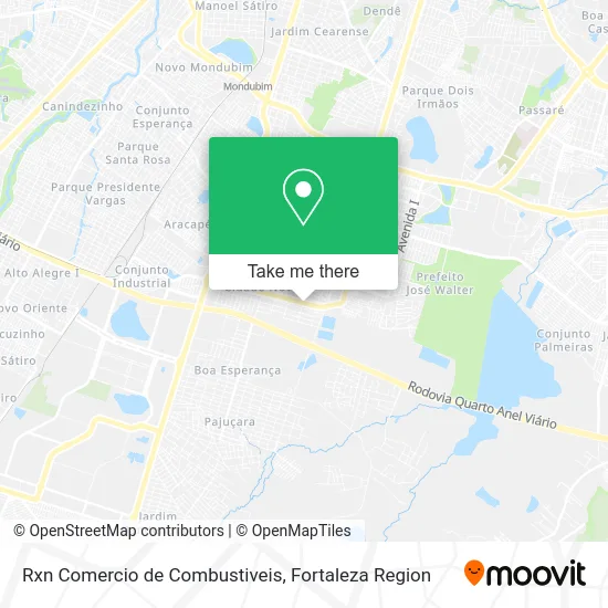 Rxn Comercio de Combustiveis map