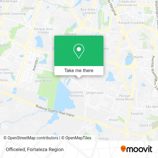 Officeled map