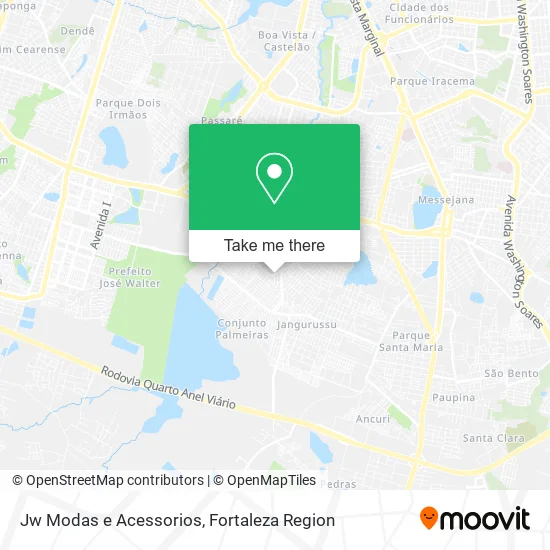 Jw Modas e Acessorios map