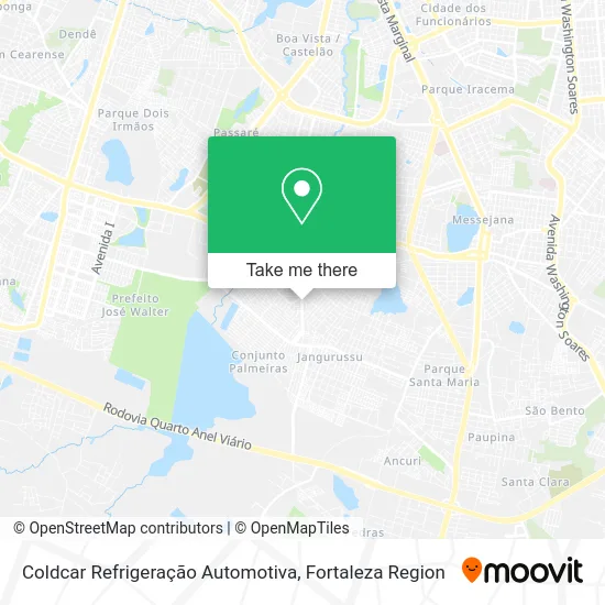 Coldcar Refrigeração Automotiva map